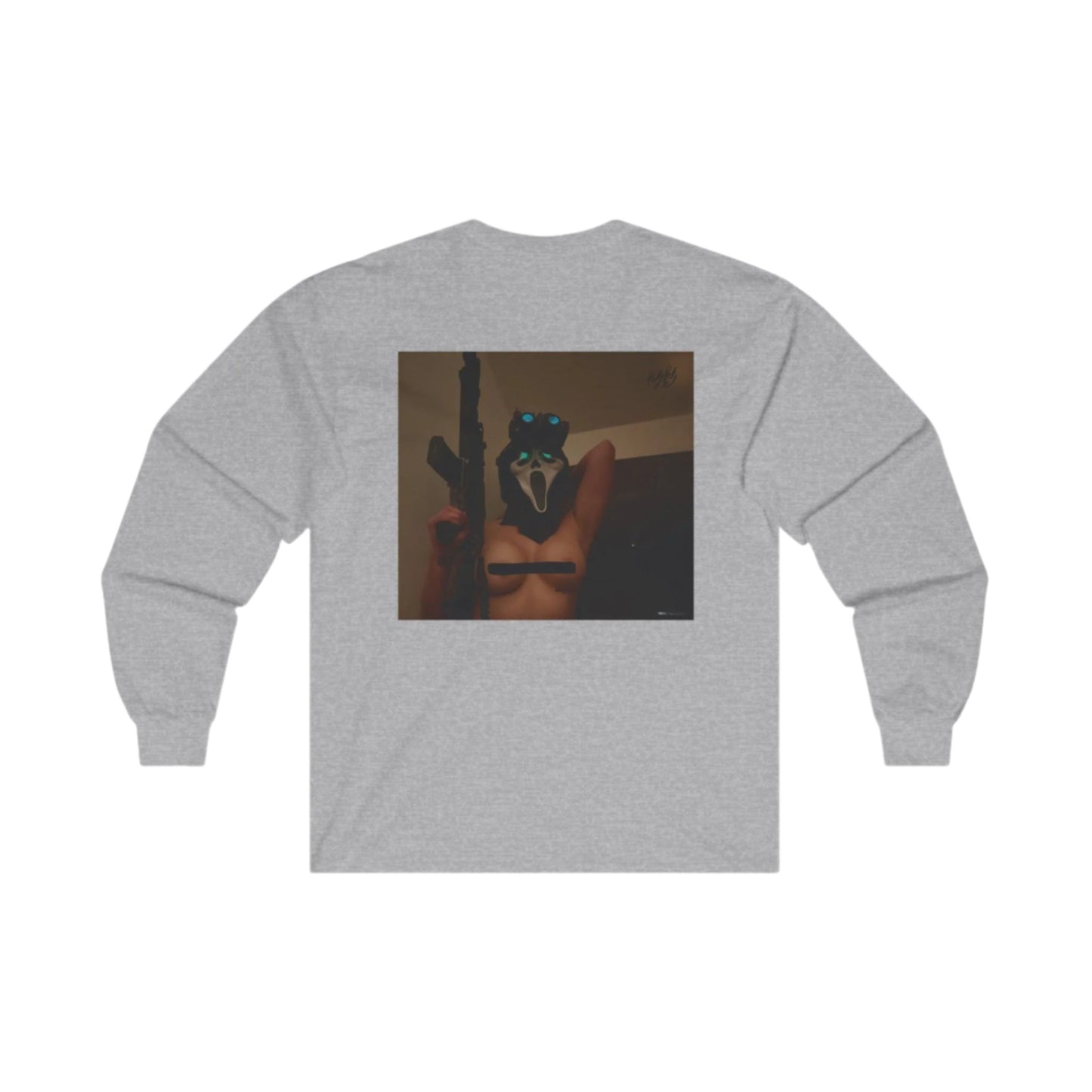 Men's Ultra Cotton Long Sleeve Ghost Face Betty