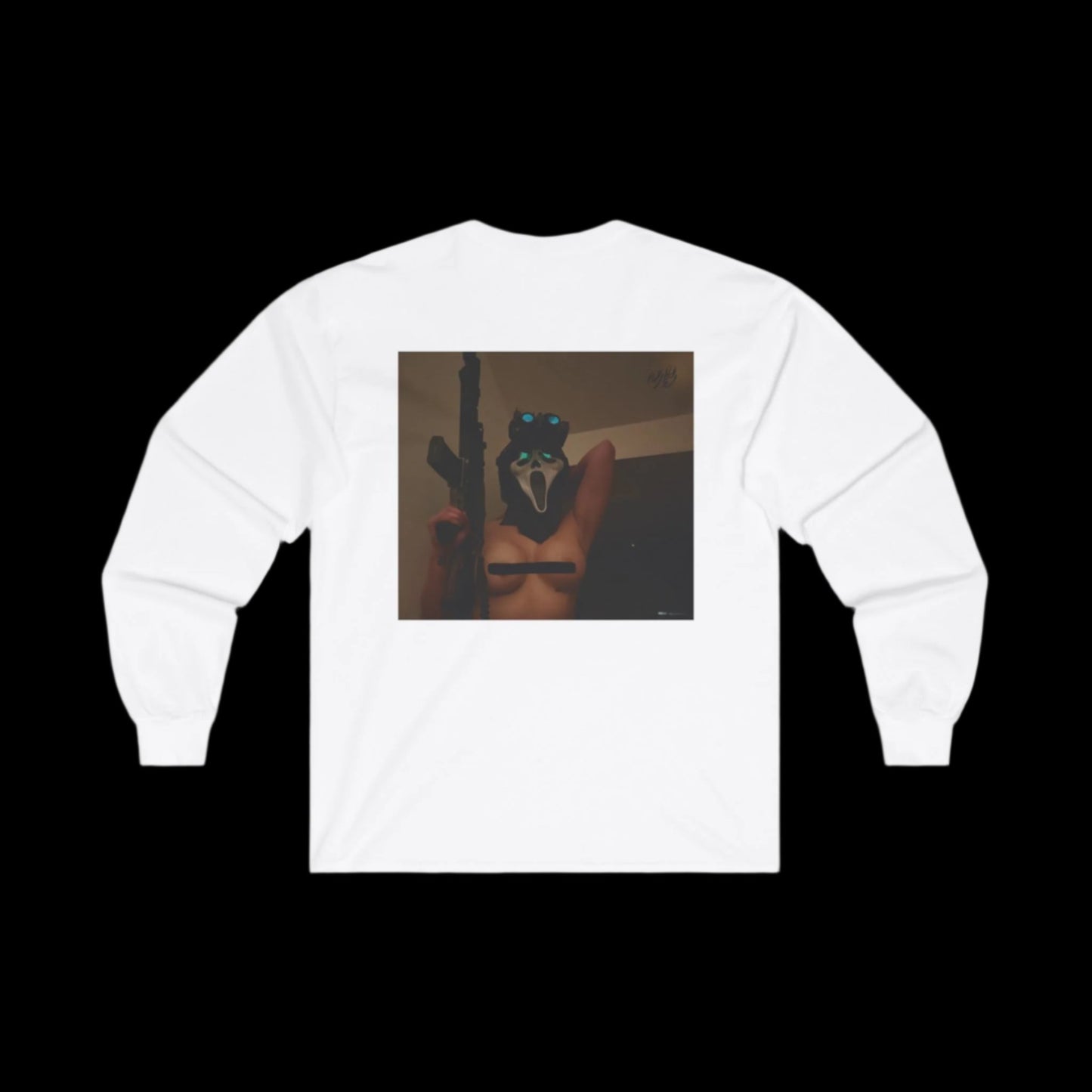 Men's Ultra Cotton Long Sleeve Ghost Face Betty