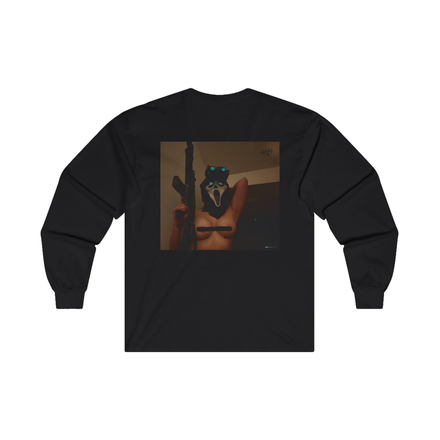 Men's Ultra Cotton Long Sleeve Ghost Face Betty